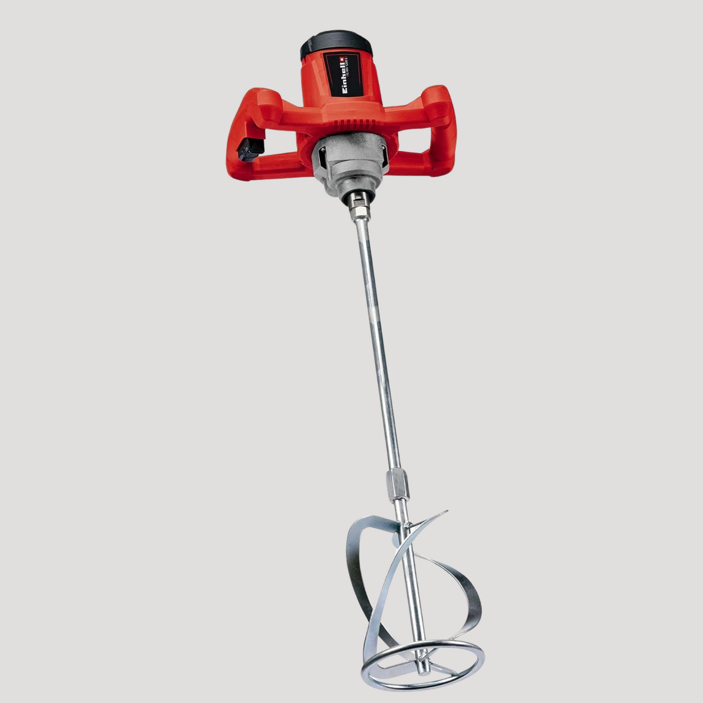 Einhell Tc-Mx 1200 E Miscelatore Elettrico 220-240 V, 1200 W, Rosso Argento