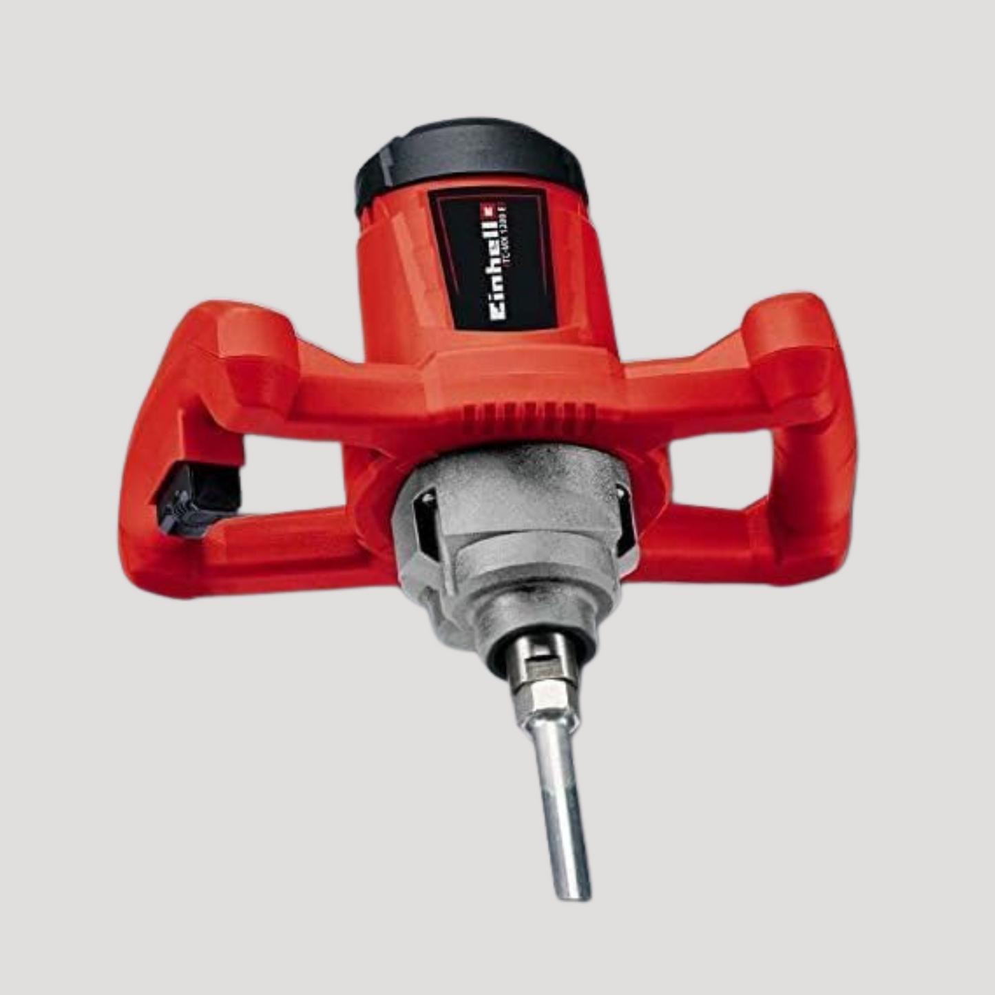 Einhell Tc-Mx 1200 E Miscelatore Elettrico 220-240 V, 1200 W, Rosso Argento