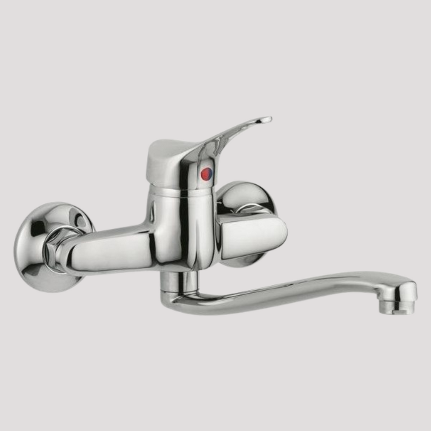 Rubinetto miscelatore monocomando a muro per lavello serie sei - VIFRALUX