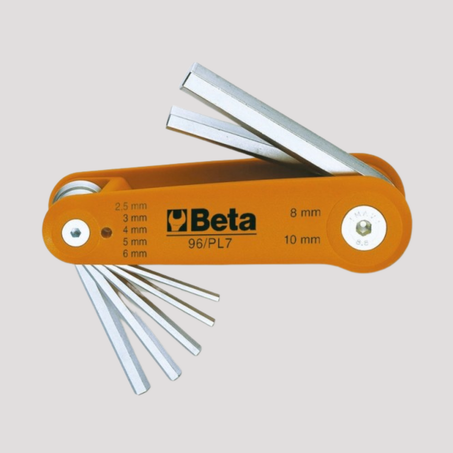 Serie chiavi esagonali con supporto in plastica 7 pezzi beta
