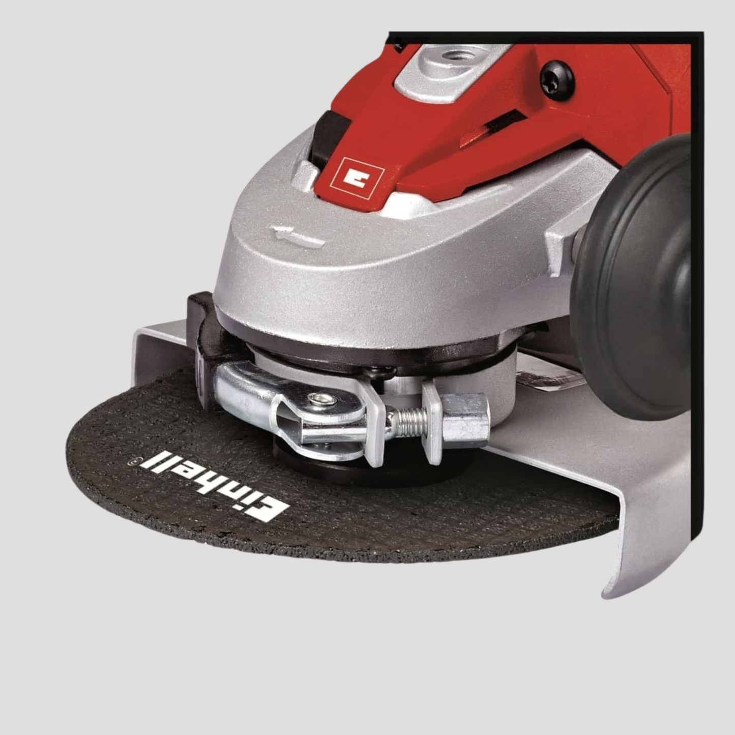 Einhell TE-AG 125/750 Smerigliatrice angolare (tensione 230 V, potenza 750 W, giri min. 12000, diam. Max disco 125 mm, regolazone copri disco senza utensili, inc. impugnatura aggiuntiva con chiave integrata)