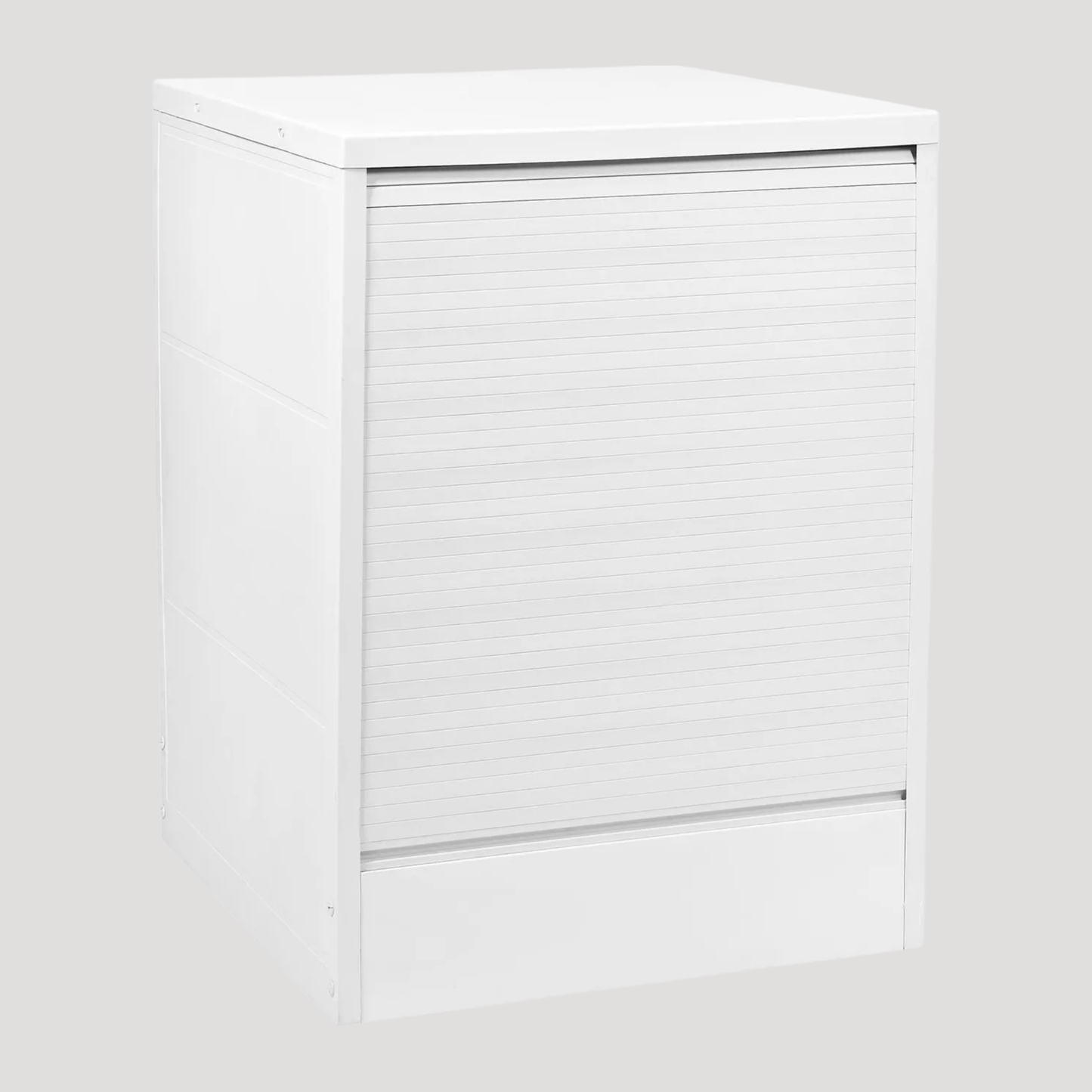 Mobile Mobiletto Coprilavatrice In Pvc Resina Resistente Con Serrandina Armadio Esterno Lavanderia