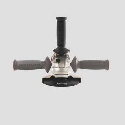 Einhell TE-AG 125/750 Smerigliatrice angolare (tensione 230 V, potenza 750 W, giri min. 12000, diam. Max disco 125 mm, regolazone copri disco senza utensili, inc. impugnatura aggiuntiva con chiave integrata)